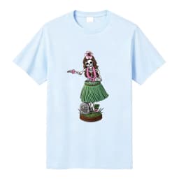 Hula Girl Graphic T-shirt The Neighborhood Band NBHD Design Tshirts Short Sleeve Cotton Summer Unisex Streetwear Women Tee Merch