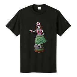 Hula Girl Graphic T-shirt The Neighborhood Band NBHD Design Tshirts Short Sleeve Cotton Summer Unisex Streetwear Women Tee Merch
