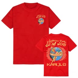 KAROL G VIAJANDO POR EL MUNDO TROP TOUR 2026 T-shirt Summer Cotton Short Sleeve Female Tshirts Graphic Merch Unisex Streetwear