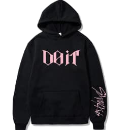 Korean hooded pullover hoodie with a brim - pure cotton street-style jacket - men's and women's tops - pullover - fan gift