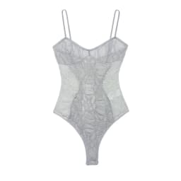 KLKXMYT Women Lace Patchwork Bodysuit Thin Strap Slim Fit Camisole Tops Summer Translucent Sexy Jumpsuit Party Clubwear
