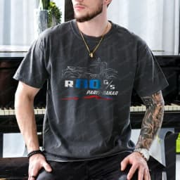 Motorcycle T-shirt for BMW R80G/S Paris Dakar 1984-1987 Fans and Riders Tees Summer Casual Short-sleeve Tees Men's Clothing
