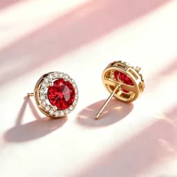 0.5ct 1.0ct 2.0ct Moissanite Earrings 925 Silver with GRA Certificate Pass Diamond Tester Fashionable Wedding Jewelry Gift