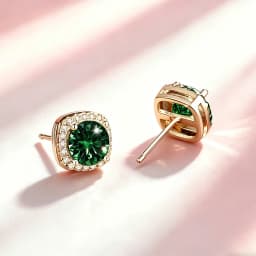 0.5ct 1.0ct 2.0ct Moissanite Earrings 925 Silver with GRA Certificate Pass Diamond Tester Fashionable Wedding Jewelry Gift