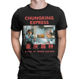 Chungking Express Wong Kar Wai T Shirt Men Pure Cotton Funny T-Shirts O Neck Tee Shirt Short Sleeve Clothing 6XL