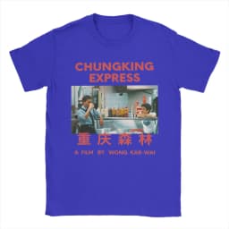 Chungking Express Wong Kar Wai T Shirt Men Pure Cotton Funny T-Shirts O Neck Tee Shirt Short Sleeve Clothing 6XL