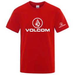 VOLCOM 2026 New Men's Quick Dry Ordinary Designer Thin Short Sleeve Sport T Shirt Fitness Breathable Versatile Tops