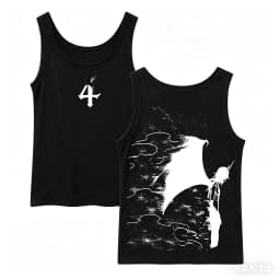 BLEACH Ribbed Tank personality Clothes New Model Anime T-shirt Plus Size Streetwear Trendy Y2k Short high quality Classic soft