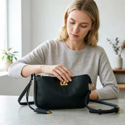 Paris Classic Tote Bag For Women Luxury Brand Split Leather Metal Buckle Underarm Bags Ladies Casual Street Style Shoulder Bag