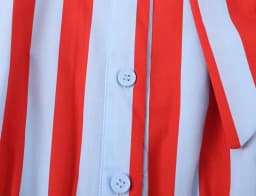 KONDALA Women Contrasting Bow Shirt Vest Summer Trendy Leisure Holiday Sleeveless Shirt New 2026 Female Elegant Chic Striped Top