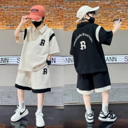 Teenagers Summer Boys Clothing Sets New Letter Fashion T-Shirt + Shorts 2Pcs Boys Suits Birthday Gift 5-14 Years Kids Clothes