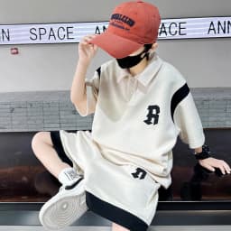 Teenagers Summer Boys Clothing Sets New Letter Fashion T-Shirt + Shorts 2Pcs Boys Suits Birthday Gift 5-14 Years Kids Clothes