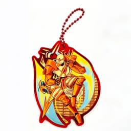ULTRAK1LL Gabriel & V1 Acrylic Charms - Double Sided Keychain with Bead Chain, Game Merch for Fans