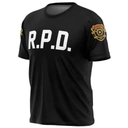 Movie Resident Evil Umbrella R.P.D. Sport U.B.C.S. Quick-dry Breathable 3D Print Men T-shirt Harajuku Parent-Child Short Sleeve