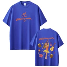 Karol G Tropicoqueta Tour 2026 Graphic Tees Men Women Aesthetic Trend T Shirt Short-sleeved Cotton Loose Casual Fashion T-shirts