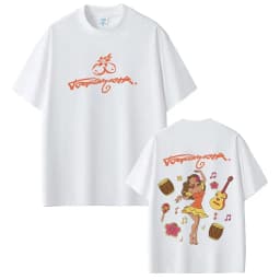 Karol G Tropicoqueta Tour 2026 Graphic Tees Men Women Aesthetic Trend T Shirt Short-sleeved Cotton Loose Casual Fashion T-shirts