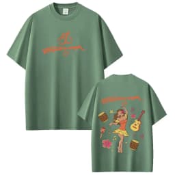 Karol G Tropicoqueta Tour 2026 Graphic Tees Men Women Aesthetic Trend T Shirt Short-sleeved Cotton Loose Casual Fashion T-shirts