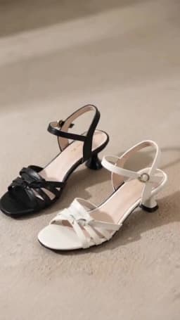 Morning Dew Kitten Heel Pumps for Women Pointed Toe V-Neck Woven Detail Lightweight Evening Party Shoes