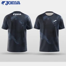 JOMA Summer Bright Color 3D Printing Men's T-shirt Quick Dry Breathable Outdoor Sports Tops Fitness Cycling Casual Street Short