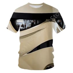 3D Quick Drying Short Sleeve Men's T-Shirt Star Wars 50th Anniversary Adult & Children's Parent-Child T-Shirt