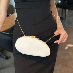 Women's Fashion Light Luxury Evening Bag Shell-Shaped Solid Color Clutch Versatile Crossbody Bag for Parties Banquets