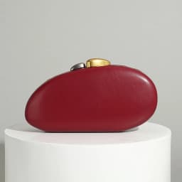 Women's Fashion Light Luxury Evening Bag Shell-Shaped Solid Color Clutch Versatile Crossbody Bag for Parties Banquets