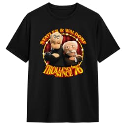 Trolling 76 Statler And Waldorf T Shirt Beach T Shirts Men 100 Cotton Breathable Plus Size Clothes Short Sleeve Vintage Tshirt