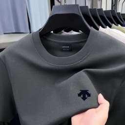 New Summer Men's Breathable Cotton Printed T-shirt High End Brand O-neck Short Sleeved Fashionable Casual Sports Top Men's Wear