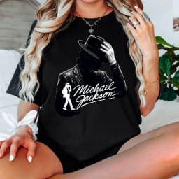 New Movie Michael Jackson Graphic 100%Cotton Unisex Shirt Summer Men's Kids Y2k Fashion Oversize Short Sleeve Tshirt Fan Gift