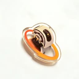 Portal Keychain – Wheatley & GLaDOS 1.5” Acrylic Pin| Cute Cartoon Game Pendant, Fan Art Merchandise for Portal Fans