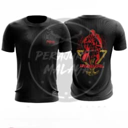 Men 100% Cotton Black Short Sleeve T-Shirt Tactical Handgun Team Logo & Graphic Print Casual Streetwear Tee
