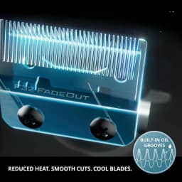 F32 High Precision Zero Adjustable Replacement Blades Compatible with Wahl 5 Star Vapor Clipper Professional F32 Fadeout Blade