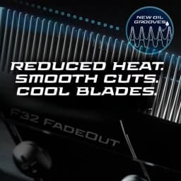 F32 High Precision Zero Adjustable Replacement Blades Compatible with Wahl 5 Star Vapor Clipper Professional F32 Fadeout Blade