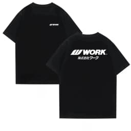 2025 Summer WORK Short Sleeve T-shirt Classic Wheel Racing Sponsor Clothing RIM Car Fashion Modified Car T-shirt Meister Shirt