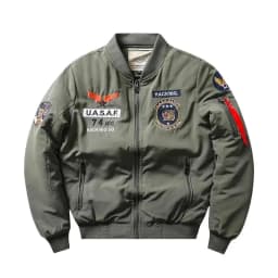 New Winter Cotton Men Flight Jackets Multi-pockets Bomber Jackets Fashion Young Men Loose Coats Quality Male Outwear Casual Coat