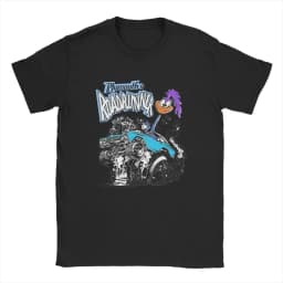 Runner Teal Blue Pure Cotton Tunes Clothes Novelty Short Sleeve Crewneck Tee T-Shirt Men's Odd Rods Plymouth Road T Shirt