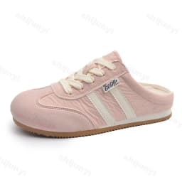 Women Fashion Slippers 2026 Summer Trend Casual Comfort Platform Flats Mules Slippers Lace-Up Non Slip Outdoor Female Slippers