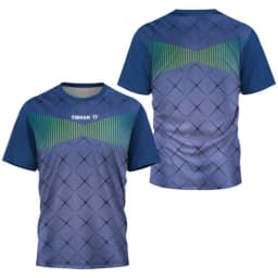 Men's Outdoor Sports Table Tennis Short Sleeved Top Lightweight Breathable Quick Drying Men's Tennis T-shirt New Fashionable