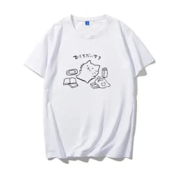 2026 Ropa Mujer Korean Women T-shirts Fashion Japanese Camisetas Anime Print Fashion Harajuku Kawaii T-shirt Y2K Clothing 