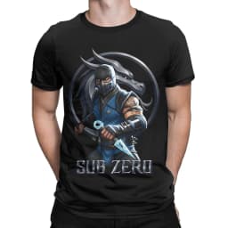 Men Women Mortal Kombat 2 MKII Game T Shirt Cotton Clothing Fashion Short Sleeve Crewneck Tee Shirt Birthday Gift T-Shirts