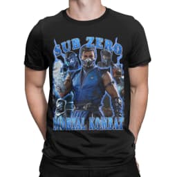 Men Women Mortal Kombat 2 MKII Game T Shirt Cotton Clothing Fashion Short Sleeve Crewneck Tee Shirt Birthday Gift T-Shirts