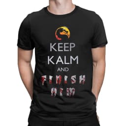 Men Women Mortal Kombat 2 MKII Game T Shirt Cotton Clothing Fashion Short Sleeve Crewneck Tee Shirt Birthday Gift T-Shirts