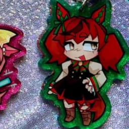 Umamusume 2.5" Acrylic Charms Keychain Collectible Anime Pendants for Bags And Laptops