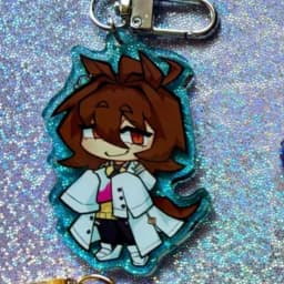 Umamusume 2.5" Acrylic Charms Keychain Collectible Anime Pendants for Bags And Laptops