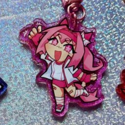 Umamusume 2.5" Acrylic Charms Keychain Collectible Anime Pendants for Bags And Laptops