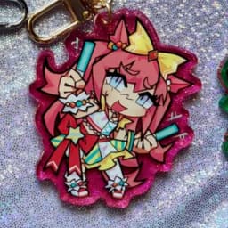 Umamusume 2.5" Acrylic Charms Keychain Collectible Anime Pendants for Bags And Laptops