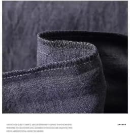 Men's Short Sleeve T-shirt Cotton and Linen Casual Men T-shirts Solid Color Summer Shirt Male Cozy Breathable