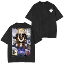 Hollow Knight Silksong Unisex Washed T-Shirt Streetwear Oversized Men Women Short Sleeve Casual Cotton Soft Female Male Lothing
