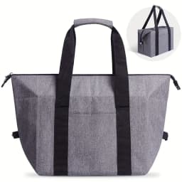 Large Capacity Insulated Tote Bag, Foldable Cooler Bag, Student Work Lunch Bag, Outdoor Picnic Bag