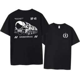 Musk T-shirt SPACE X Short Sleeve Top Men's Space Exploration Mars Rocket Starship Launch Powerful Engine Summer T Shirt